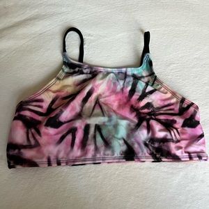Tye-dye Bikini Top (Size XL)